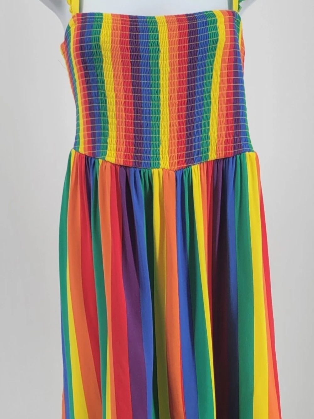 torrid Rainbow Stripe Midi Dress - Picture 4 of 5